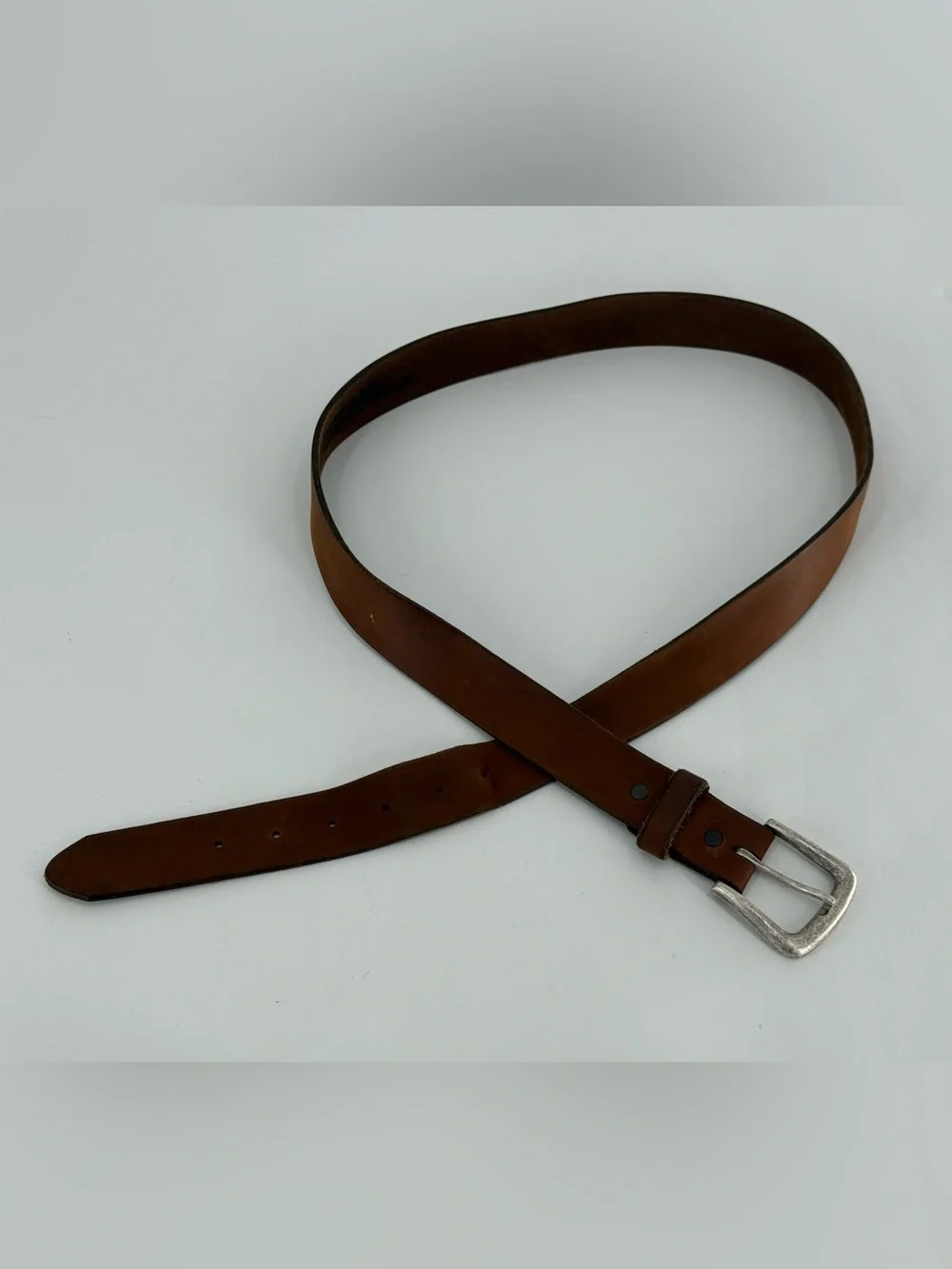 Honest by Brighton‎ Vintage Tan Leather Belt 42
